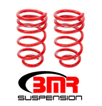 Thumbnail for BMR 10-15 5th Gen Camaro V8 Rear Lowering Springs - Red