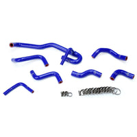 Thumbnail for HPS Reinforced Blue Silicone Heater Hose Kit Coolant for Toyota 89-92 4Runner 3.0L V6 with Rear Heater Left Hand Drive