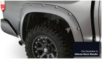 Thumbnail for Bushwacker 16-18 Toyota Tundra Fleetside Pocket Style Flares 4pc - Midnight Black