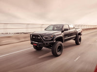 Thumbnail for Road Armor 16-20 Toyota Tacoma Stealth Front Winch Bumper w/Lonestar Guard - Tex Blk