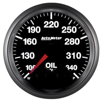 Thumbnail for Autometer Elite 52mm 100-340 Deg F Oil Temp Peak & Warn w/ Electronic Control Gauge