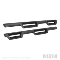 Thumbnail for Westin 18-20 Jeep Wrangler JL Unlimited 4DR HDX Drop Nerf Step Bars - Textured Black