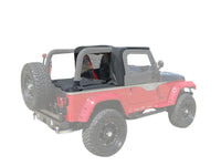 Thumbnail for Rampage 1997-2002 Jeep Wrangler(TJ) Cab Soft Top And Tonneau Cover - Black Denim