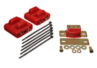Thumbnail for Energy Suspension 87-91 Suburban C10-C30 2WD Red Motor & Transmission Mounts-Zinc Finish