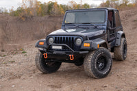 Thumbnail for Bushwacker 97-06 Jeep Wrangler Trail Armor Front Corners - Black