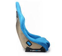 Thumbnail for NRG FRP Bucket Seat ULTRA Edition - Medium (Blue Alcantara/Pearlized Back)