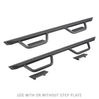 Thumbnail for Go Rhino Dominator Xtreme D2 Side Steps 80in. Cab Length - Tex. Blk (No Drill/Mounting Brkt Req.)