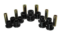 Thumbnail for Energy Suspension 99-04 Ford F-350 2wd/F-250 SD 4wd/F-350 4wd Black Rear Leaf Spring Bushing Set
