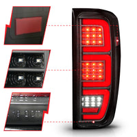 Thumbnail for Anzo 19-23 GMC Sierra 1500/2500HD/3500HD Black Replacement Full LED Bar Tail Light