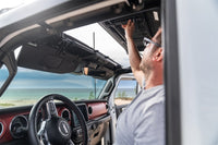 Thumbnail for Rugged Ridge 20-22 Jeep Gladiator JT Voyager Fastback Soft Top - Black Diamond