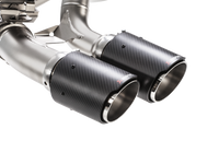 Thumbnail for Akrapovic 16-17 BMW M2 F87 (Excl M2 Competition) Evolution Line Cat Back (Titanium) w/Carbon Tips