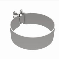 Thumbnail for MagnaFlow Clamp 3.50inch TORCA SS 1.25inch 10pk