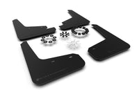 Thumbnail for Rally Armor 20-25 Tesla Model Y Black Mud Flap - Metallic Black Logo