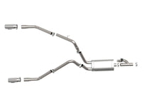 Thumbnail for aFe 09-18 Ram 1500 V8 5.7L Hemi Gemini XV 3in 304 SS Cat-Back Exhaust w/ Polished Tips