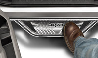 Thumbnail for N-Fab Podium SS 10-18 Dodge Ram 2500/3500 Crew Cab 6.5ft Bed - Polished Stainless - Bed Access - 3in