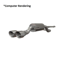 Thumbnail for Mishimoto 14-16 Ford Fiesta ST 1.6L 2.5in Stainless Steel Resonated Cat-Back Exhaust w/ Black Tips