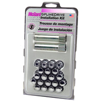 Thumbnail for McGard SplineDrive Tuner 5 Lug Install Kit w/Locks & Tool (Cone) M12x1.25 / 13/16 Hex - Chrome (CS)