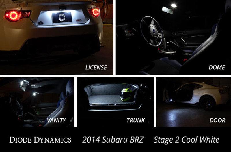 Diode Dynamics Subaru BRZ Interior Kit Stage 1 - Blue