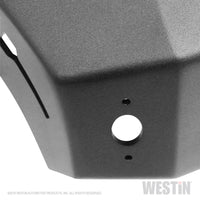 Thumbnail for Westin 18-19 Jeep Wrangler JL Stubby Front Bumper - Textured Black
