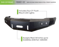 Thumbnail for DV8 Offroad 10-14 Dodge Ram 2500/3500 Front Bumper