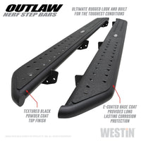 Thumbnail for Westin Jeep Gladiator Nerf Step Bars Black