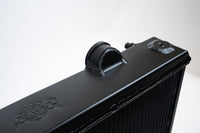 Thumbnail for CSF 92-00 Honda Civic w/K-Swap V3 Radiator - Black Finish