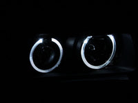 Thumbnail for ANZO 1992-1998 BMW 3 Series E36 Projector Headlights w/ Halo Black (CCFL) G2
