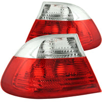 Thumbnail for ANZO 2000-2003 BMW 3 Series E46 Taillights Red/Clear