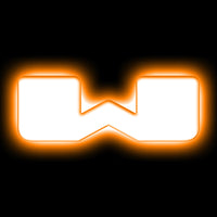 Thumbnail for ORACLE Lighting Universal Illuminated LED Letter Badges - Matte Wht Surface Finish - W SEE WARRANTY