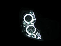 Thumbnail for ANZO 2003-2007 Cadillac Cts Projector Headlights w/ Halo Black (CCFL)