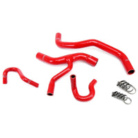 Thumbnail for HPS Red Reinforced Silicone Radiator and Heater Hose Kit Coolant for Ford 96-01 Mustang GT 4.6L V8