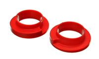 Thumbnail for Energy Suspension Coil Spring Isolator Set - Red