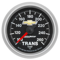 Thumbnail for Autometer Performance Parts 52mm 100-260 Deg F Trans Temp COPO Camaro Gauge Pack