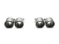 Thumbnail for Akrapovic 14-17 BMW M3/M4 (F80/F82) Tail Pipe Set (Titanium)