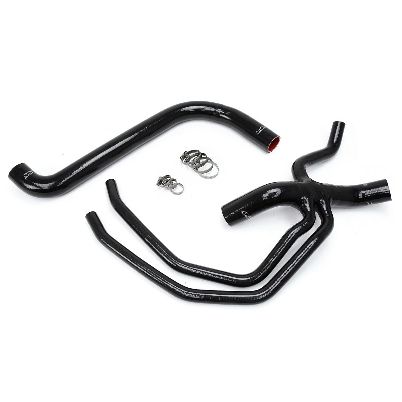 HPS Black Reinforced Silicone Radiator Hose Kit Coolant for Ford 99-03 F150 Lightning 5.4L V8