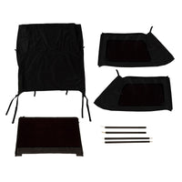 Thumbnail for Rugged Ridge Montana Top Bowless Black Diamond 07-18 Jeep Wrangler JK 2-Dr