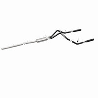 Thumbnail for MagnaFlow SYS Cat-Back 3.5in Black Dual Split Rear Tips 10-13 Chevy Silverado / GMC Sierra 5.3L