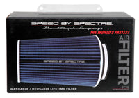 Thumbnail for Spectre Adjustable Conical Air Filter 9-1/2in. Tall (Fits 3in. / 3-1/2in. / 4in. Tubes) - Blue