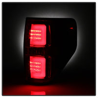 Thumbnail for Spyder 09-14 Ford F150 V2 Light Bar LED Tail Lights - Red Clear (ALT-YD-FF15009V2-LBLED-RC)