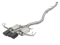Thumbnail for aFe POWER Takeda 2-1/2in to 2-1/4in 304SS Catback Dual-Exit Exhaust 17+ Honda Civic Type R w/CF Tips