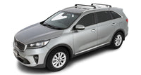 Thumbnail for Rhino-Rack 16-20 Kia Sorento UM 5 Door SUV w/Flush Rails Vortex RVP 2 Bar Roof Rack - Black