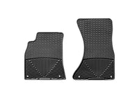 Thumbnail for WeatherTech 09-13 Audi A4/A5 Front Rubber Mats - Black