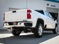 Thumbnail for aFe Large Bore-HD 4in 409SS DPF-Back Exhaust System w/Polished Tips 20 GM Diesel Trucks V8-6.6L
