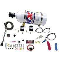 Thumbnail for Nitrous Express Universal Fly By Wire Single Nozzle Nitrous Kit w/10lb Bottle (Incl TPS Switch)