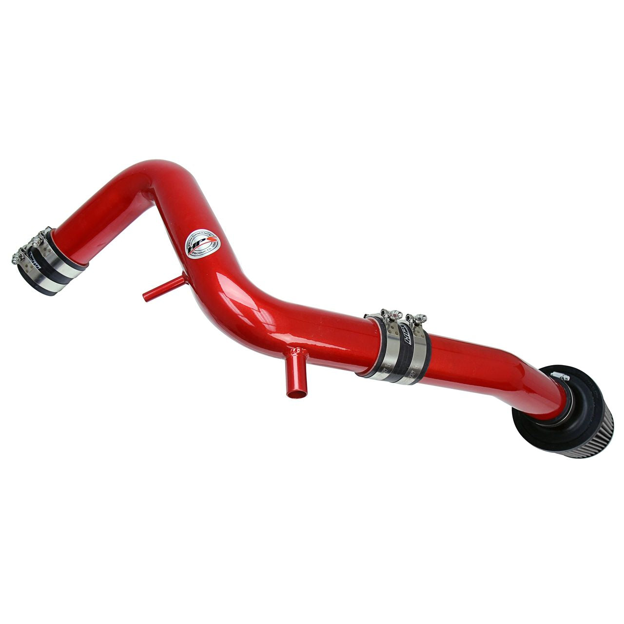 HPS Cold Air Intake Kit 13-17 Hyundai Veloster 1.6L Turbo, Converts to Shortram, Red