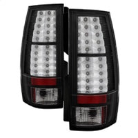 Thumbnail for Spyder Chevy Suburban/GMC Yukon/Yukon Denali 07-14 LED Tail Lights Blk ALT-YD-CSUB07-LED-BK