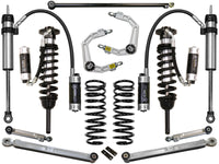 Thumbnail for ICON 03-09 Toyota 4Runner/FJ 0-3.5in Stage 7 Suspension System w/Billet Uca