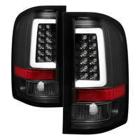 Thumbnail for Spyder 07-13 Silverado (Will Not Work w/2010 921 Bulb) V3 LED Tail Lghts Blk ALT-YD-CS07V3-LBLED-BK