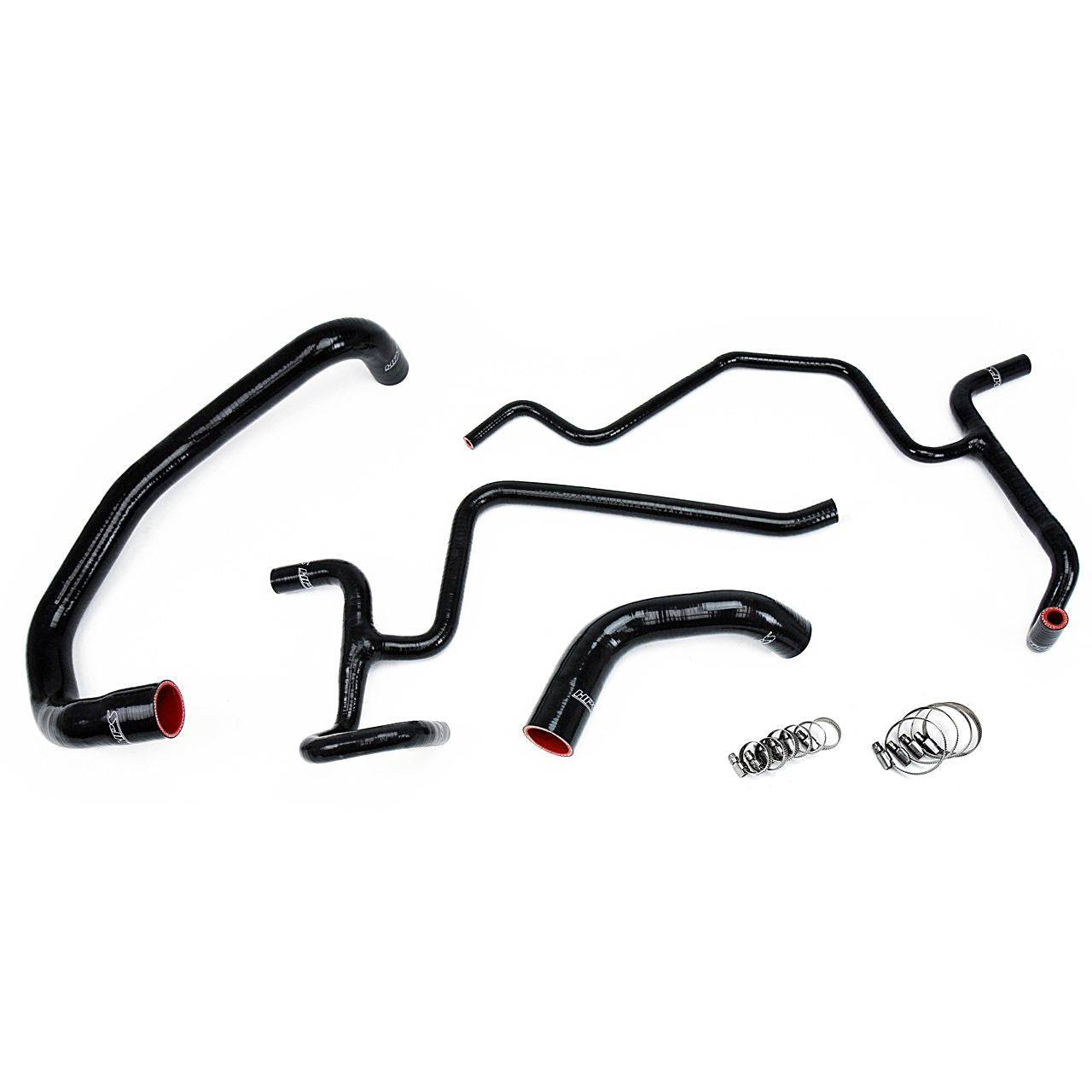 HPS Black Reinforced Silicone Radiator Hose Kit for Chrysler 05-10 300C R/T 5.7L V8