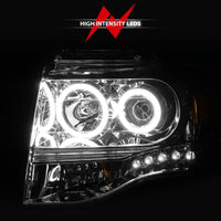 Thumbnail for ANZO 2007-2014 Ford Expedition Projector Headlights Chrome
